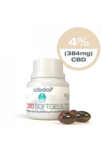 Olej CBD Cibdol 4% 60 kapsułek
