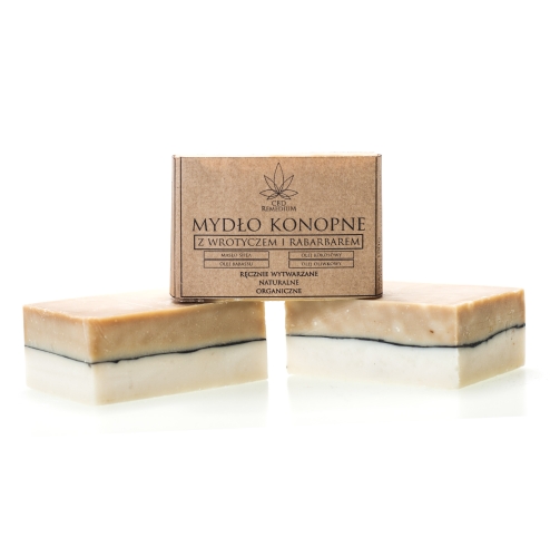 Zestaw trzech mydeł konopnych