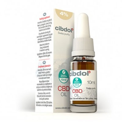 Olej CBD Cibdol  4% 10ml - Szwajcaria