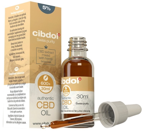 Olej CBD Cibdol 5% 30ml  